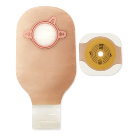 Ileostomy /Colostomy Kit New Image™ Two-Piece System 12 Inch Length 3-1/2 Inch Stoma Drainable