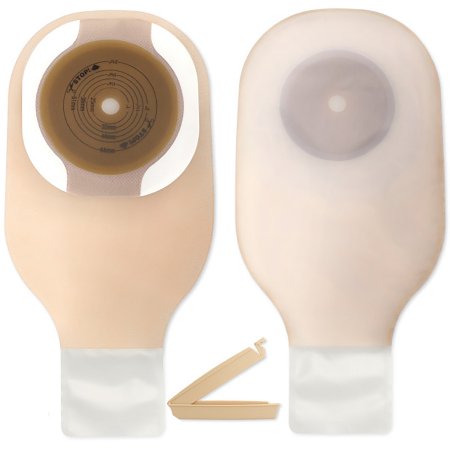 Colostomy Pouch Premier™ Flextend™ One-Piece System 12 Inch Length 1-3/4 Inch Stoma Drainable Pre-Cut
