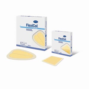 Hydrocolloid Dressing FlexiCol® 2 X 2 Inch Square Sterile