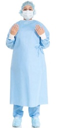 [HAL-99285] Non-Reinforced Surgical Gown with Towel Halyard Basics X-Large Blue Sterile Disposable