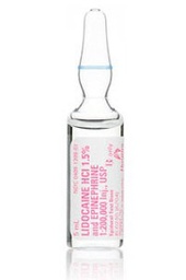 [HOS-00409120901] Lidocaine HCl / Epinephrine 1.5% - 1:200,000 Injection Ampule 5 mL