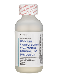 [AKO-50383077504] Lidocaine HCl 2% Solution Bottle 100 mL