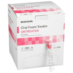 [MCK-4832] Oral Swabstick McKesson Foam Tip Untreated