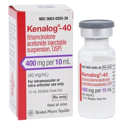 [BMS-029328] Kenalog®-40 Triamcinolone Acetonide 40 mg / mL Injection Vial 10 mL