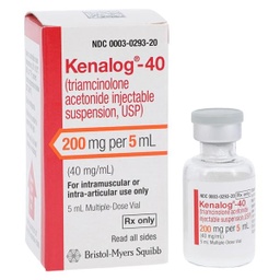 [BMS-029320] Kenalog®-40 Triamcinolone Acetonide 40 mg / mL Injection Vial 5 mL