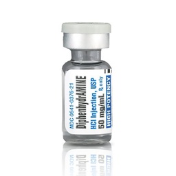 [HIM-641037625] Diphenhydramine HCl 50 mg / mL Injection Vial 1 mL