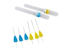 [CIR-BSI-0027S] Dental Needle, 27G Short (21mm), Yellow, 100/bx, 10 bx/cs