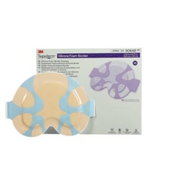 [MMM-90648] Silicone Foam Dressing 3M™ Tegaderm™ 7-1/4 X 8-3/4 Inch Sacral Silicone Adhesive with Border Sterile