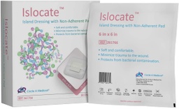 [CIR-261766] Islocate Adhesive Island Dressing,  6" x 6", 30/bx