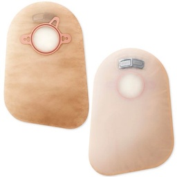 [HOL-18363] Filtered Ostomy Pouch New Image™ Two-Piece System 9 Inch Length Closed End