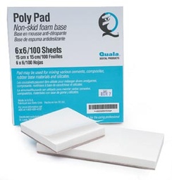 [QUA-20307219] Mixing Pads, 3" x 6" Poly, 100/pad, 6 pads/pk