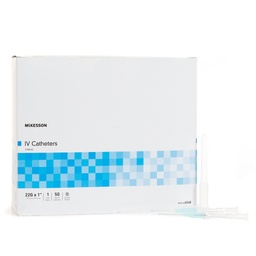 [MCK-6048] Peripheral IV Catheter McKesson 22 Gauge 1 Inch Without Safety