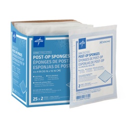[MDL-NON21442] Nonwoven Sponge Avant Gauze® Polyester / Rayon / Cellulose 8-Ply 4 X 4 Inch Square Sterile