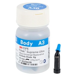 [MMM-6029A3B] 3M Filtek Supreme Ultra Universal Composite A3B Body Capsule Refill 20/Bt