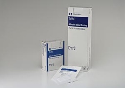[CAR-7540-] Adhesive Dressing Telfa™ 4 X 5 Inch Nonwoven Rectangle White Sterile