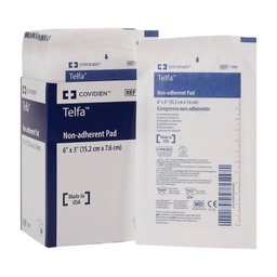 [CAR-1169] Non-Adherent Dressing Telfa™ Ouchless Cotton 3 X 6 Inch Sterile