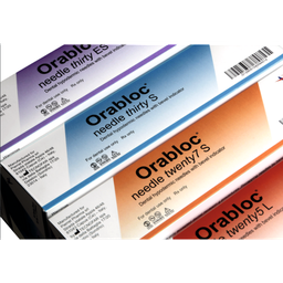 [PPS-102505036] Plastic Hub Dental Needle, 25G Long (0.50mm diam., 36mm long), Red, 100/bx, 10 bx/cs (US SALES ONLY)