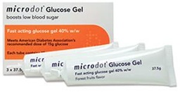 [CSU-703-03] Glucose Supplement Microdot® 37.5 Gram Gel Fruit Flavor