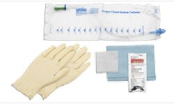 [HOL-B16FB] Intermittent Catheter Kit Apogee® Closed System / Firm Tip 16 Fr. Without Balloon