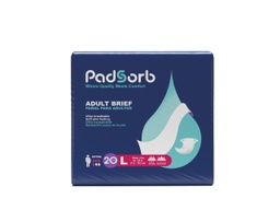 [PDS-265013] Unisex Adult Incontinence Brief Padsorb® Large Disposable Heavy Absorbency
