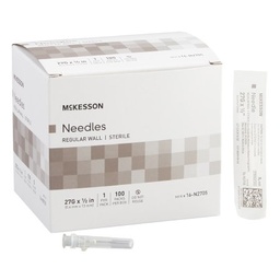 [MCK-16-N2705] Hypodermic Needle McKesson Without Safety 27 Gauge 1/2 Inch Length
