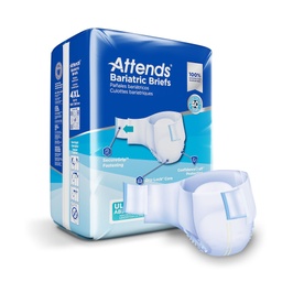 [AHP-DD60] Unisex Adult Incontinence Brief Attends® Bariatric 4X-Large Disposable Heavy Absorbency