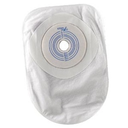 [CON-650422] One-Piece Closed-End Pouch with Cut-to-Fit Stomahesive Skin Barrier, Tape Collar, 8" Pouch with 1-Sided Comfort Panel and Filter, Transparent, 3/4" - 2" Stoma Opening, 30/bx (To Be DISCONTINUED)