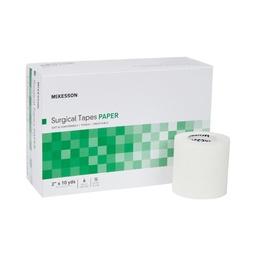 [MCK-16-47320] Medical Tape McKesson Air Permeable Paper 2 Inch X 10 Yard White NonSterile