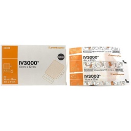 [SMI-66024008] I.V. Dressing IV3000™ REATIC Film 4 X 4-3/8 Inch Sterile