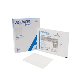 [CON-420674] Gelling Fiber Wound Dressing Aquacel® Extra™ 4 X 5 Inch Rectangle Sterile