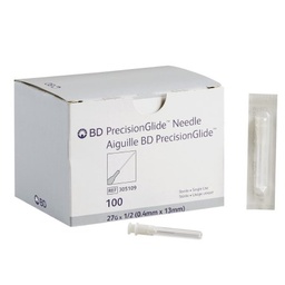 [BEC-305109] Hypodermic Needle PrecisionGlide™ Without Safety 27 Gauge 1/2 Inch Length