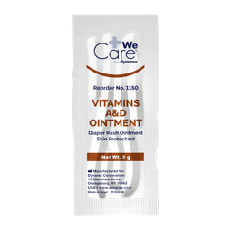 [DYX-1150] Vitamin A&amp;D Ointment, 5g Foil Pack, 144/bx, 6 bx/cs