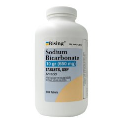 [RIS-64980052810] Sodium Bicarbonate 650 mg Tablet 1,000 Tablets