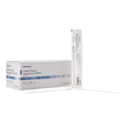 [MCK-13262-2S] Swabstick McKesson Cotton Tip Plastic Shaft 6 Inch Sterile 2 per Pack