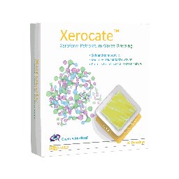 [CIR-261922] Xerocate Petrolatum Gauze Dressing, 2" x 2" Patch Peelable Foil Packs, 25/bx