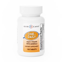 [MCK-531-01-GCP] Multivitamin Supplement with Minerals Geri-Care Tablet 100 per Bottle