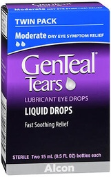 [ALC-00065042637] Eye Lubricant GenTeal® 0.5 oz. Eye Drops 2 x 15ml
