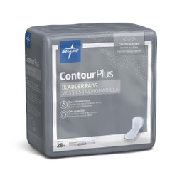 [MDL-BCPE02] ContourPlus Bladder Control Pad for Incontinence, Maximum, 6.5" x 13.5"