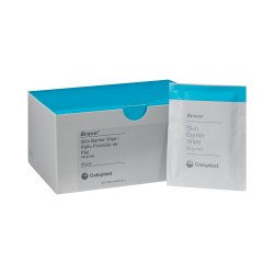 [COL-120215] Skin Barrier Wipe Brava® Sting Free 90 to 95% Strength Hexamethyldisiloxane Individual Packet NonSterile
