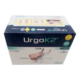 [UMN-553245] 2 Layer Compression Bandage System URGOK2™ Lite 4 X 7-1/8 to 9-3/4 Inch Self-Adherent Closure Tan / White / Pink NonSterile Regular 20 mmHg