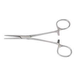 [MCK-43-2-447] Hemostatic Forceps McKesson Crile 5-1/2 Inch Length Office Grade Stainless Steel NonSterile Ratchet Lock Finger Ring Handle Straight