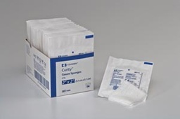 [CAR-3033] USP Type VII Gauze Sponge Curity™ Gauze 12-Ply 4 X 4 Inch Square Sterile