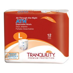 [PBE-2186] Incontinence Brief Tranquility® ATN Large Adult Unisex Disposable Heavy Absorbency
