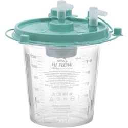 [BMS-484410] Rigid Suction Canister Hi-Flow™ 1200 mL Pour Lid