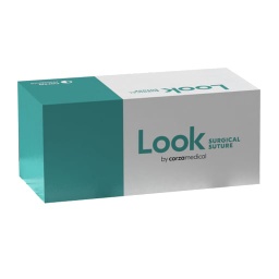 [LOK-784B] 3/0, 18" Silk Black Braided non-absorbable suture with reverse-cutting 3/8
