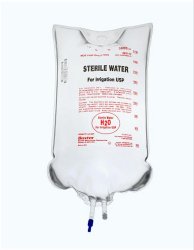 [BAX-2B7117] Irrigation Solution Sterile Water for Irrigation Not for Injection Flexible Bag 3,000 mL