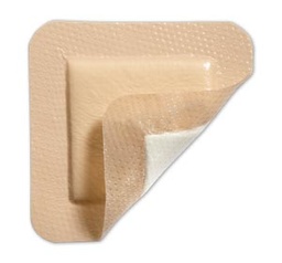 [MOL-294399] Silicone Foam Dressing Mepilex® 6 X 6 Inch Square Silicone Adhesive without Border Sterile