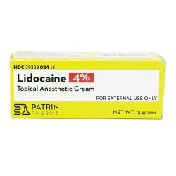 [PPH-39328002415] Lidocaine HCl 4% Cream 15 Gram