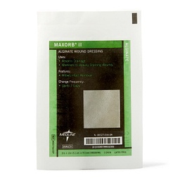 [MDL-MSC7322EP] Calcium Alginate Dressing Maxorb® II 2 X 2 Inch Square Calcium Alginate Sterile