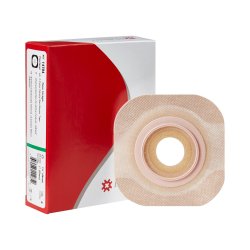 [HOL-14704] Ostomy Barrier New Image™ Flextend™ Pre-Cut, Extended Wear Adhesive Tape 44 mm Flange Green Code System Hydrocolloid 1 Inch Opening